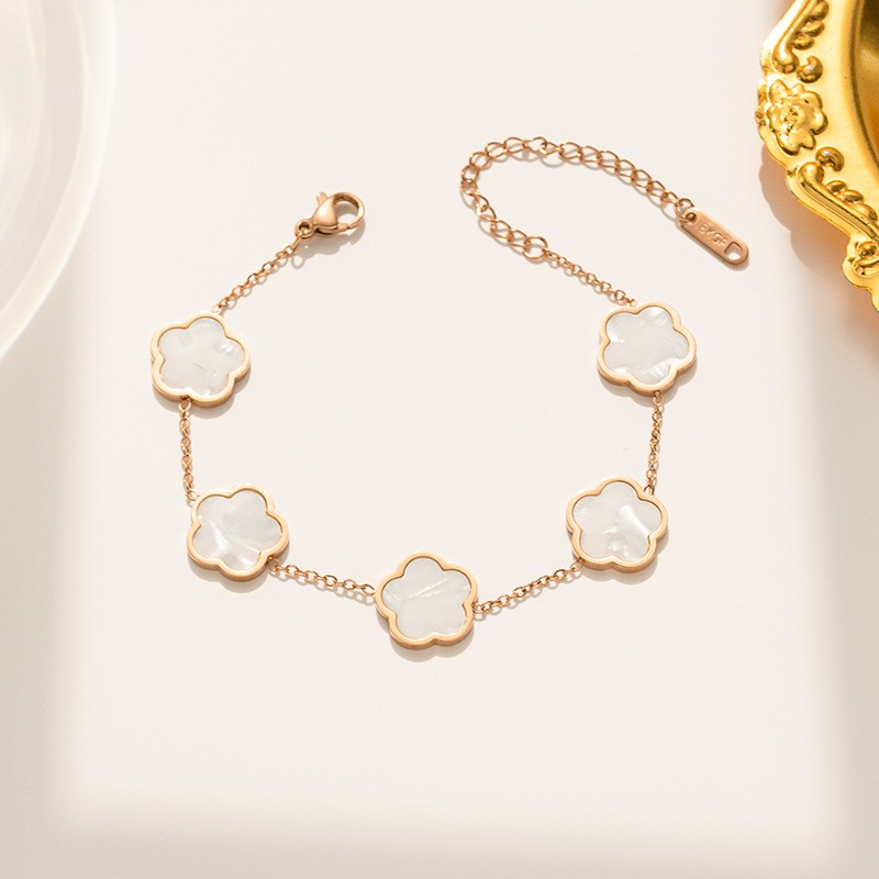 legant Luxury Women’s Rose Geometric Bracelet Jewelry