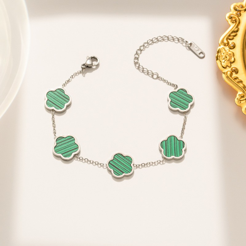 legant Luxury Women’s Rose Geometric Bracelet Jewelry