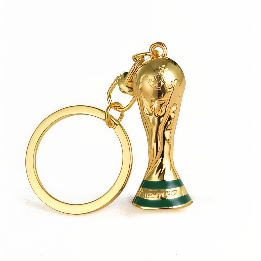 2026 World Cup Soccer Trophy Keychain