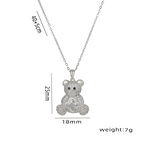 Bear Pendant Necklace