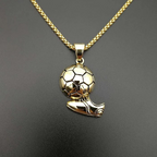 Football Soccer Necklace Chain for Men Boys