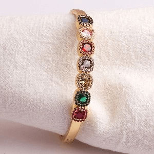 minimalist zircon bracelet for women