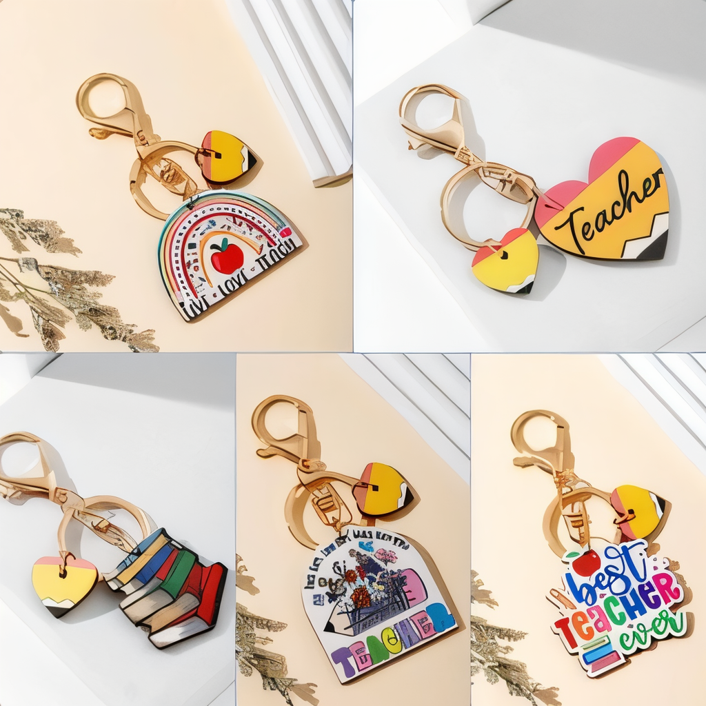 Teacher Appreciation Keychains Gift