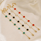 18k gold plated women's bracelet