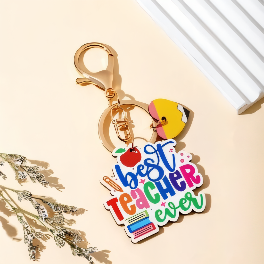 Teacher Appreciation Keychains Gift