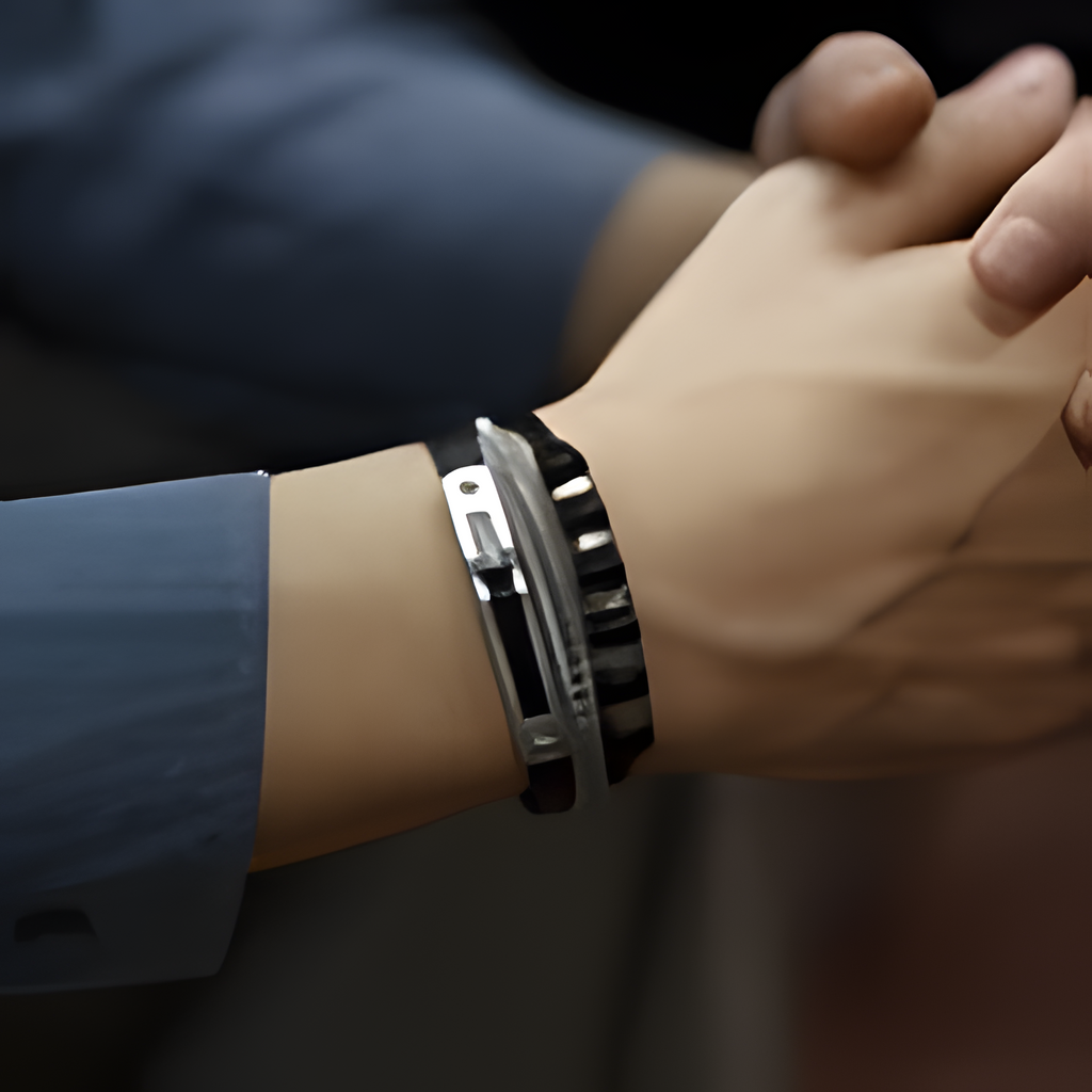 Men's Multi-Layer Leather & Stainless Steel Bracelet