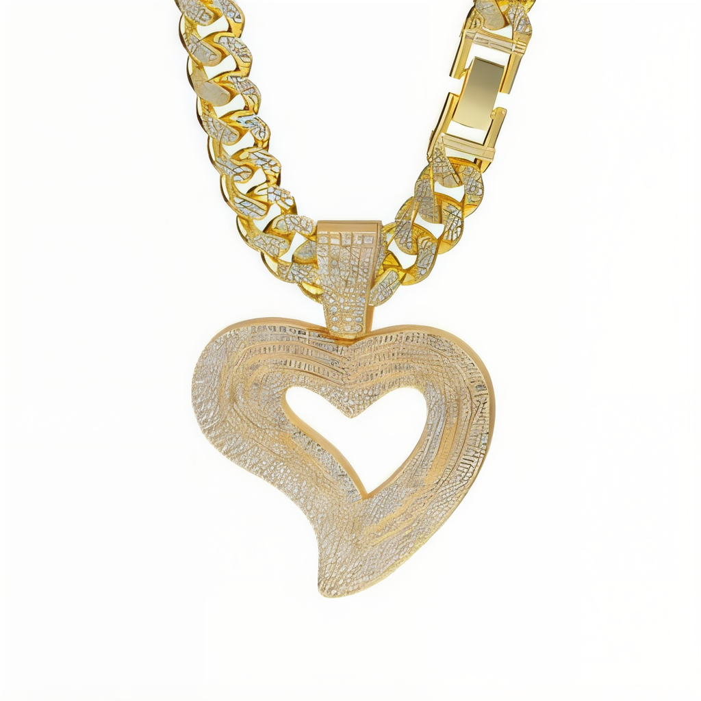 Hip Hop Necklace 60cm Cuban Chain/13mm