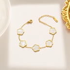 legant Luxury Women’s Rose Geometric Bracelet Jewelry