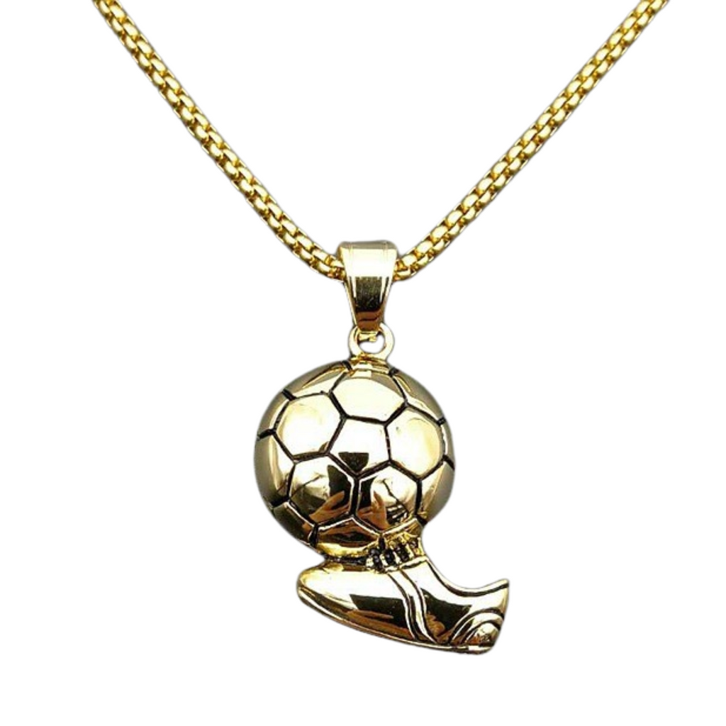 Football Soccer Necklace Chain for Men Boys