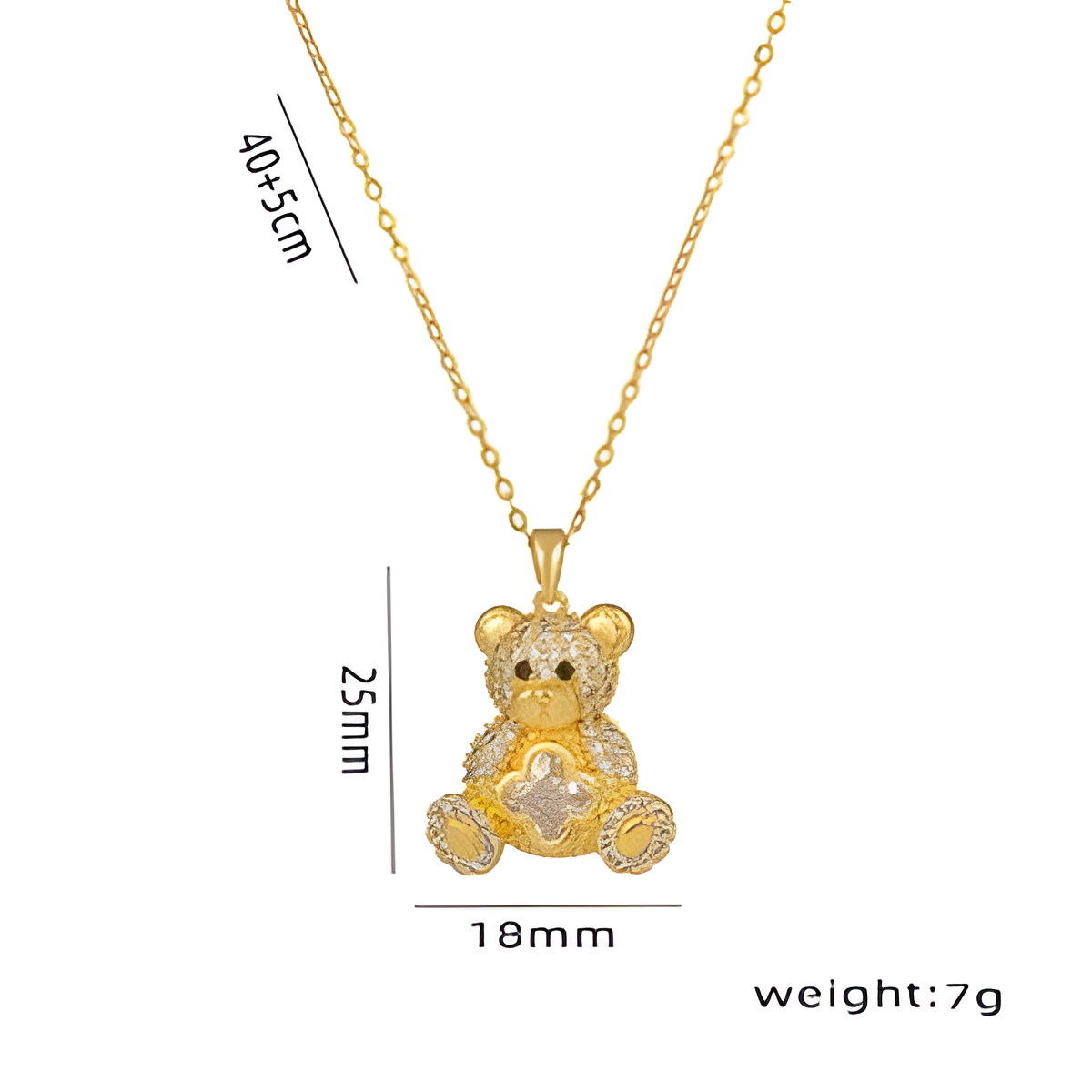 Bear Pendant Necklace