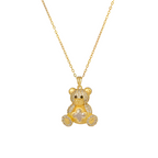 Bear Pendant Necklace