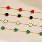 18k gold plated women's bracelet