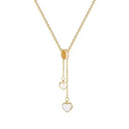 Sweet Heart Shell Pendant Necklace 