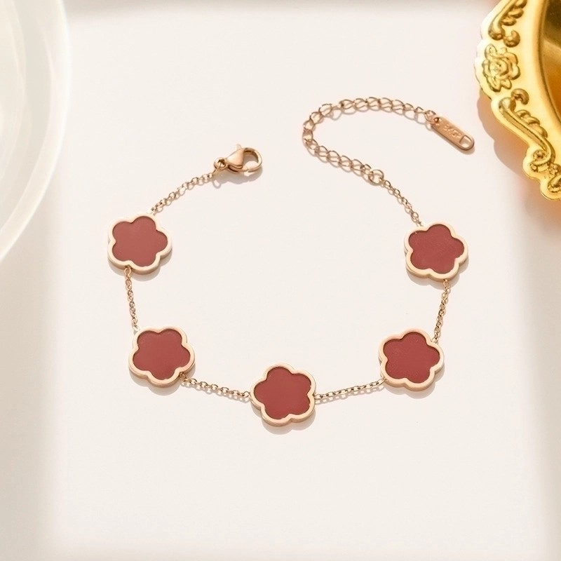 legant Luxury Women’s Rose Geometric Bracelet Jewelry