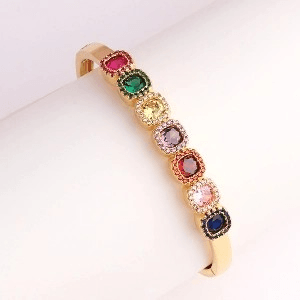minimalist zircon bracelet for women