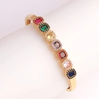 minimalist zircon bracelet for women