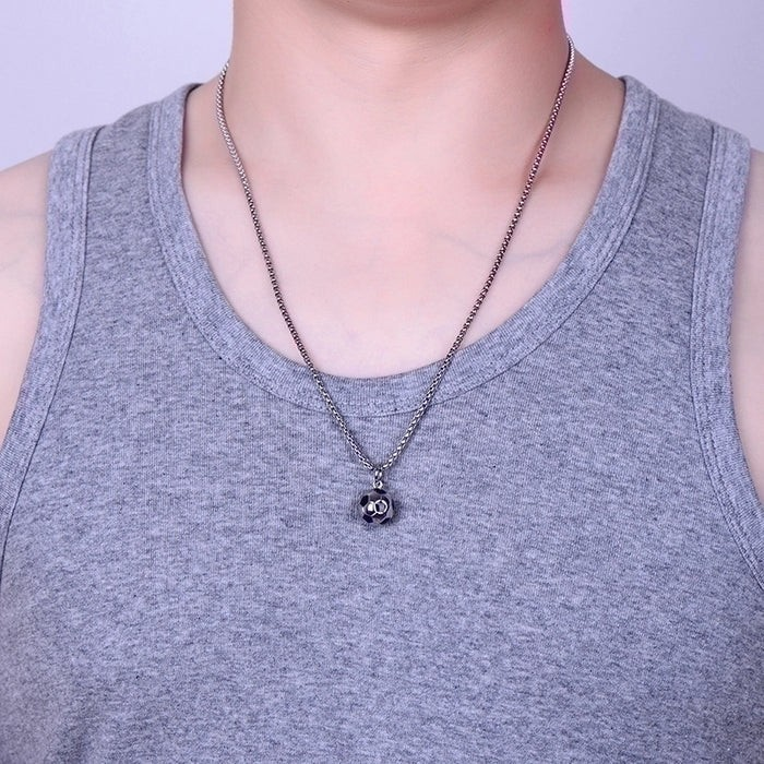 Football Soccer Necklace Chain for Men Boys