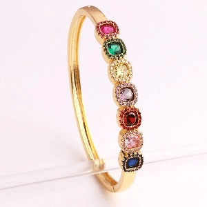 minimalist zircon bracelet for women