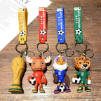 World Cup 2026 Mascot Soccer Keychain