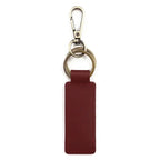 Laser Engraved Custom Leather Keychain