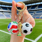 2026 USA Canada Mexico World Soccer Football Keychain