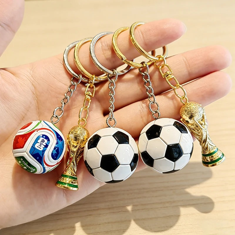 2026 USA Canada Mexico World Soccer Football Keychain