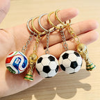 2026 USA Canada Mexico World Soccer Football Keychain