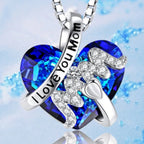 Luxury Heart Pendant Mother's Day Necklace Gift