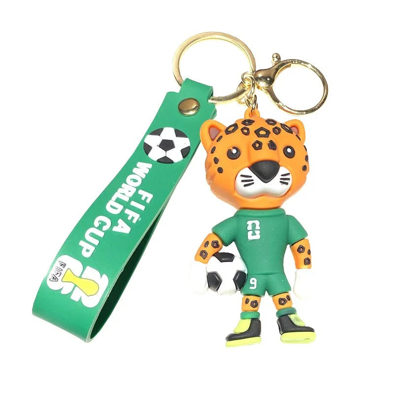 World Cup 2026 Mascot Soccer Keychain