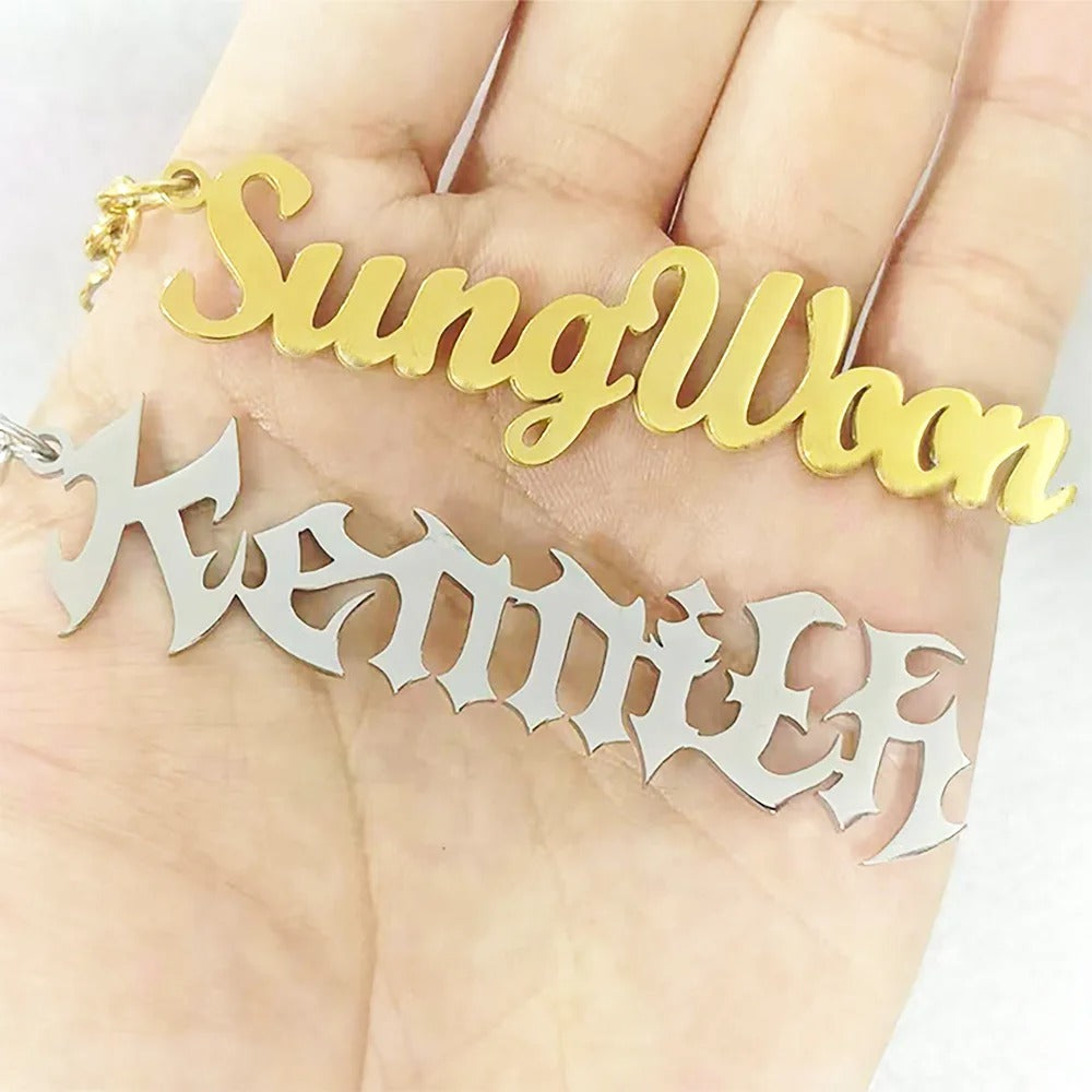 Custom Engraved Letter Key Ring Gift for Him, Her & Friends