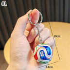 2026 USA Canada Mexico World Soccer Football Keychain