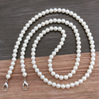 Luxury Faux Pearl Beaded Phone Lanyard Crossbody Strap for Women