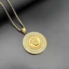 Ro Ro Hip Hop Crown Pendant Necklace