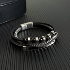 Multi-Layer Leather Bracelet
