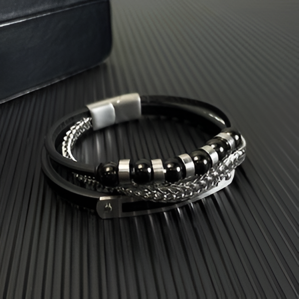 Multi-Layer Leather Bracelet