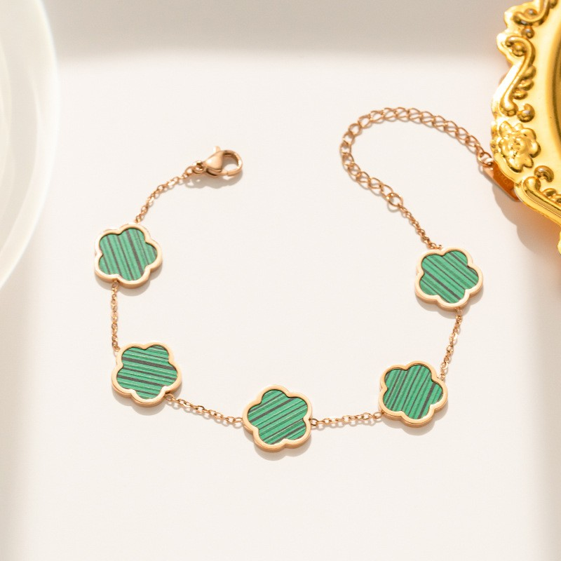 legant Luxury Women’s Rose Geometric Bracelet Jewelry