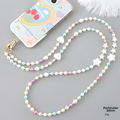 Luxury Faux Pearl Beaded Phone Lanyard Crossbody Strap for Women