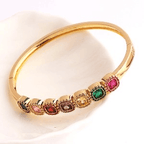 minimalist zircon bracelet for women