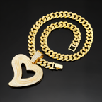 Hip Hop Necklace 60cm Cuban Chain/13mm