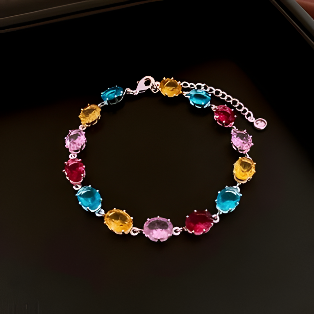 zircon heart bracelet Bangle for Women Jewelry Gift